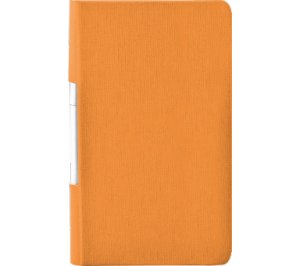Записная книжка "Ando" оранжевого цвета