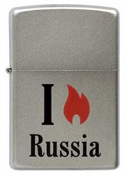  ZIPPO Flame Russia,   Satin Chrome, /, , 36x12x56 