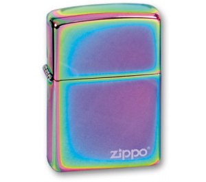 Зажигалка ZIPPO Classic с покрытием Spectrum™, латунь/сталь, разноцветная, глянцевая, 36x12x56 мм