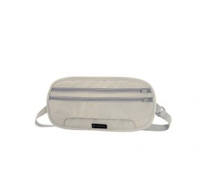 Портмоне на пояс VICTORINOX Deluxe с защитой от сканирования RFID, бежевое, полиэстер, 29x1x14 см