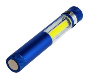 Фонарик-факел LightStream, малый, синий