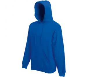 Толстовка "Hooded Sweat", ярко-синий, 80% х/б, 20% п/э, 280 г/м2