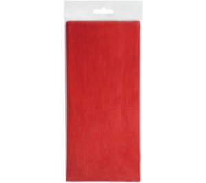 Упаковочная бумага "Тишью", красный, 10 листов в упаковке, размер листа 50*75 см