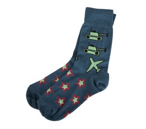 Подарочный набор "Звезды", упаковка,  носки тематические