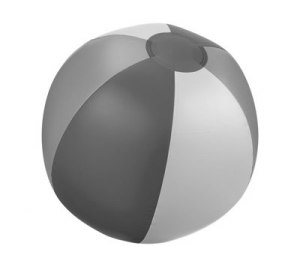 Мяч надувной пляжный "Trias", серый