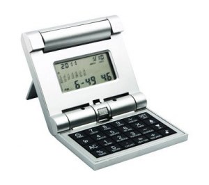 Калькулятор с «мировым временем», датой, календарем, будильником, таймером
