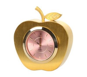 Часы настольные "Золотое яблоко"