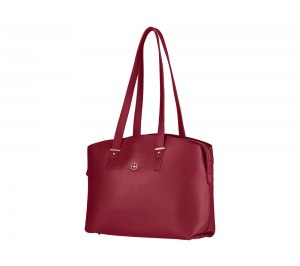 Сумка женская WENGER RosaElli с карманом для ноутбука 14, красная, полиэстер, 37 x29x19 см