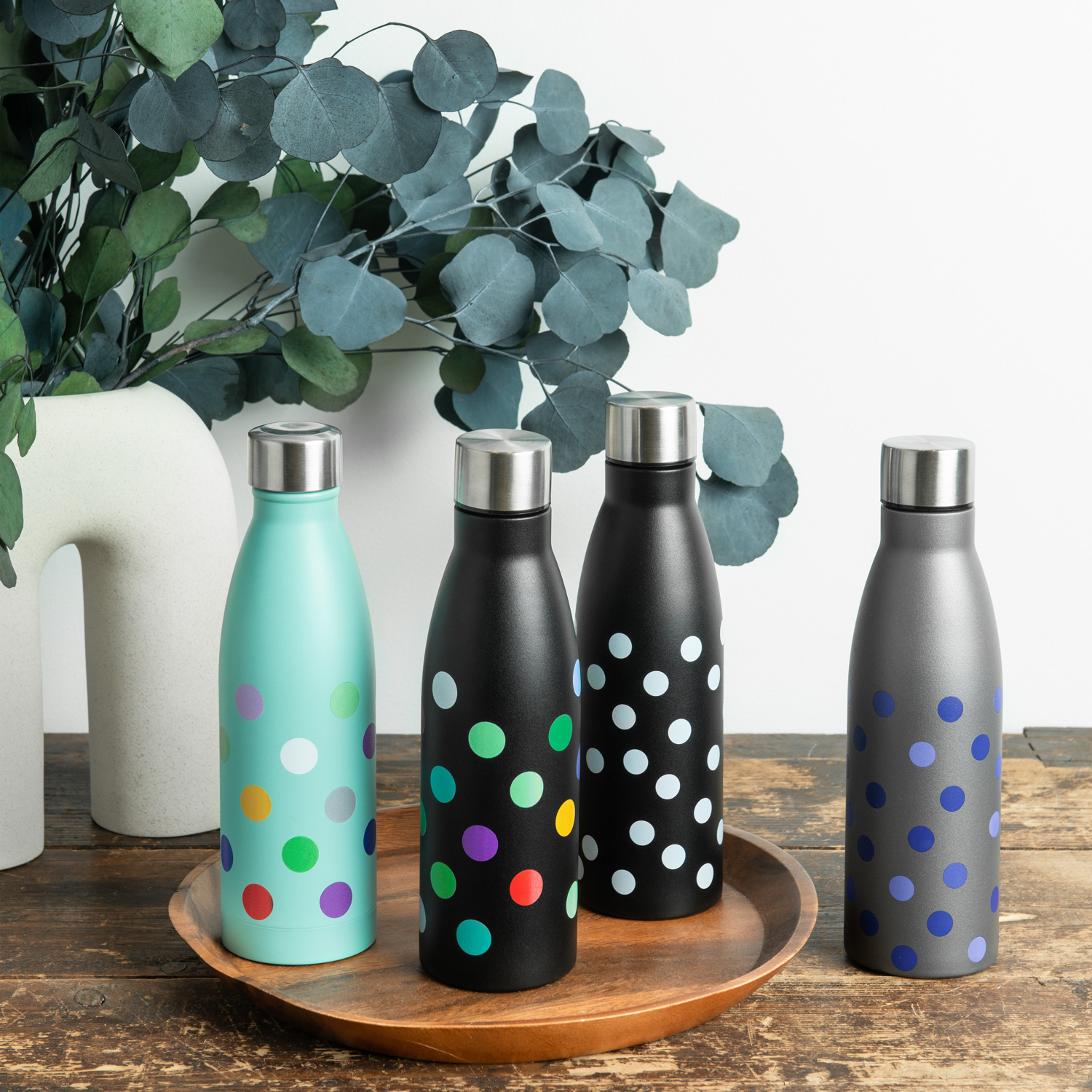 Термобутылка вакуумная герметичная, Fresco Neo, 500 ml, серая