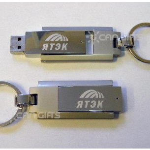 Гравировка на usb флешке-брелоке
