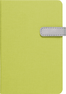 Записная книжка "Laur" зеленого цвета