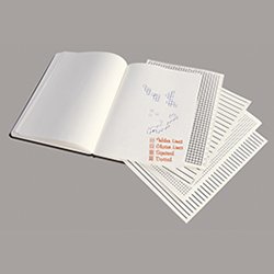 Записная книжка "Kline" светло-зеленого цвета