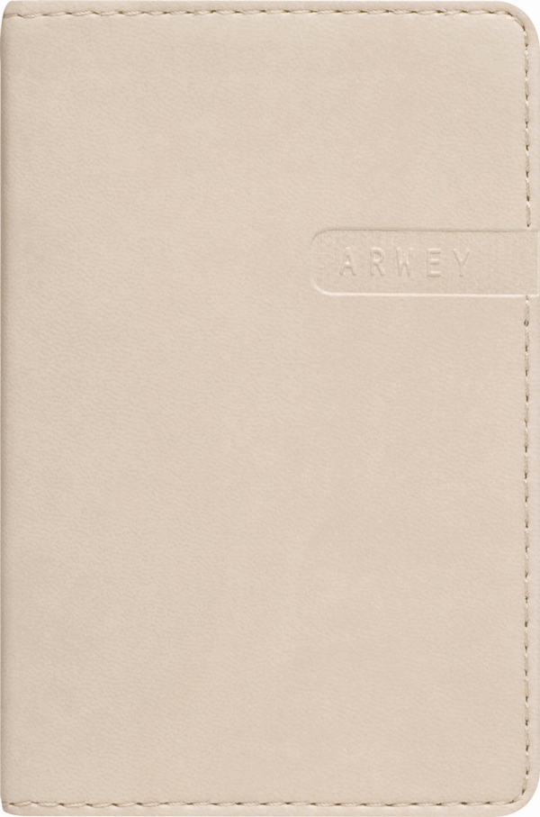 Записная книжка "Rams" бежевого цвета