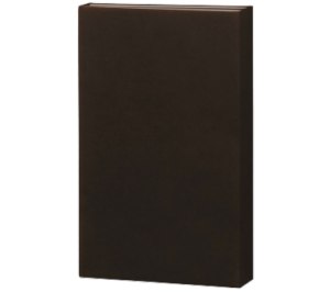 Записная книжка "Judd" коричневого цвета