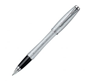 Ручка перьевая "Parker Urban Premium Silver -Blue" F