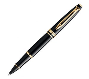Авторучка-роллер "Expert Black GT" F, черный стержень