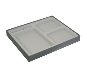 NG ПОДАРОЧНАЯ КОРОБКА ПОД ЕЖ-К+ПОРТОБЕЛЛО+АКССЕССУАР+РУЧКА, СЕРАЯ, 290*355 с ложементом 2015, пл.кр