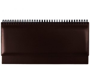 Недатированный планинг SIENA 5492 (794U) 298х140 мм, коричневый золоченый срез, в коробке