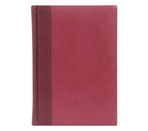 Недатированный ежедневник VELVET 500U (5453) 110x165 мм бордовый