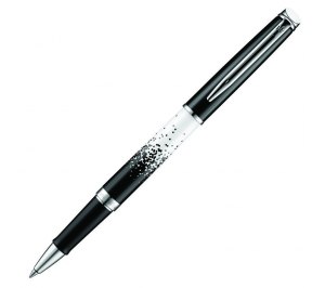 Ручка роллер «Waterman Hemisphere Омбр & Люмьер Си Ти" F, черный стержень