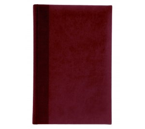 Недатированный ежедневник VELVET 650 U (5451) 145x205 красный
