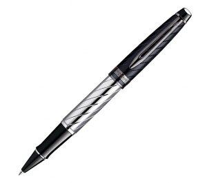 Авторучка-роллер "Waterman Expert Precious CT", черный стержень