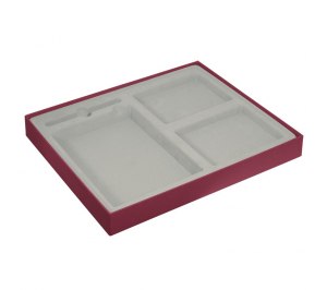 NG ПОДАРОЧНАЯ КОРОБКА ПОД ЕЖЕД-К+ПОРТОБЕЛЛО+АКСЕССУАР+РУЧКА,БУРГУНДИ, 290*355 с ложементом 2015,пл.к