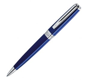 S0637120 Ручка шариковая "Waterman Exception Slim Blue Lacquer ST" M синий стержень