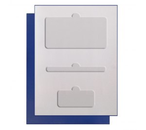 ПОДАРОЧНАЯ КОРОБКА ДЛЯ НАБОРА СИНЯЯ, 210*280 мм, c ложементом под PB Grand+ручка