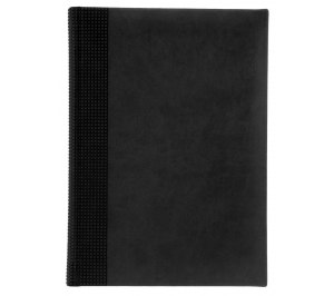 Недатированный ежедневник VELVET 650U (5451) 145x205мм черный