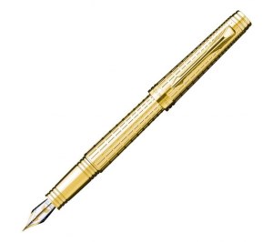 Ручка перьевая "Parker Premier DeLuxe GT", M