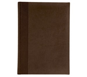 Недатированный ежедневник VELVET 650U (5451) 145x205 мм коричневый