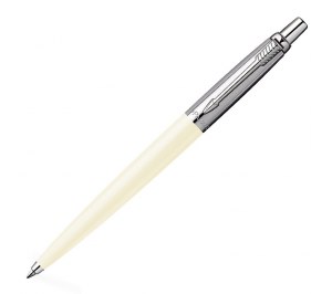 Авторучка шариковая "Parker Jotter Whiteness", M, синий стержень