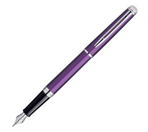 Авторучка перьевая «Waterman Hemisphere Purple CT" M