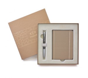 Набор подарочный "Parker Urban EBONY BP + блокнот " M, синий стержень