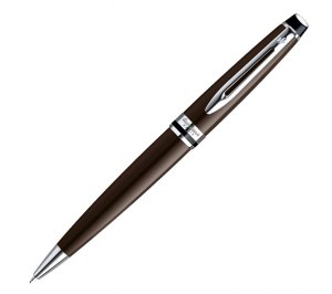 Ручка шариковая "Waterman Expert 3 Deep Brown CT" M синий стержень