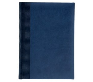 Недатированный ежедневник VELVET 650U (5451) 145x205 мм синий