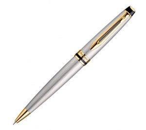 Авторучка шариковая "Expert Stainless Steel GT", M синий стержень