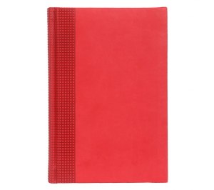 Недатированный ежедневник VELVET 500U (5453) 110x165 мм красный