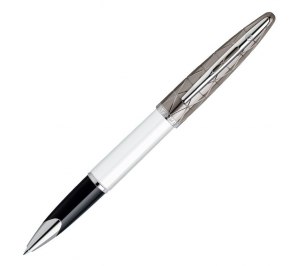 CARENE Contemporary White ST (белая) авторучка-роллер F черный