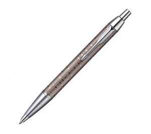 Ручка шариковая "Parker IM Premium Brown Shadow" М,синий стержень