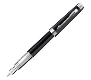 Ручка перьевая "Parker Premier Laque Black ST", M