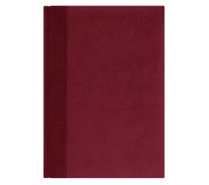 Ежедневник VELVET 5450 (650) 145x205 мм, бордовый сине-черная графика, 2016