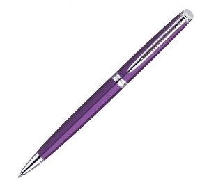 Авторучка шариковая "Waterman Hemisphere Purple CT" синий стержень