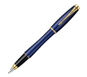 Авторучка перьевая "Parker Urban Premium Purple Blue GT", F