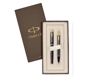 Набор подарочный "Parker IM Black GT FP & BP" M