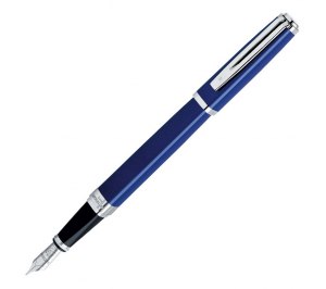 Ручка перьевая "Exception Slim Blue Lacquer ST" F
