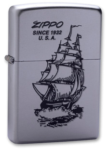  ZIPPO Boat-Zippo,   Satin Chrome, /, , 36x12x56 