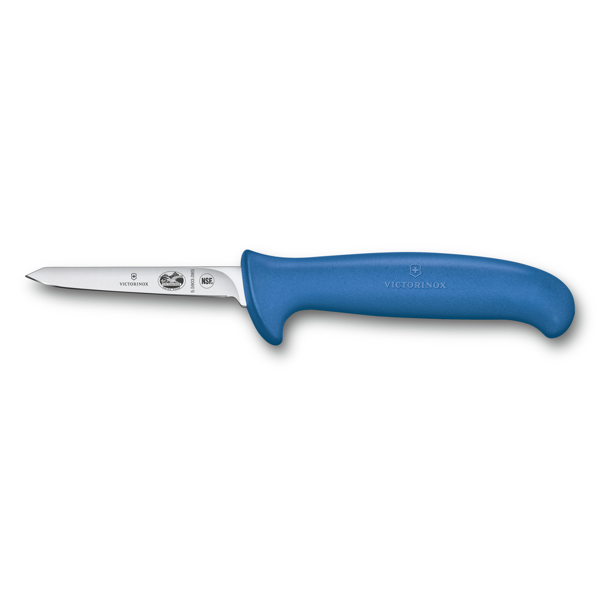 Нож для птицы VICTORINOX Fibrox с лезвием 8 см, синий