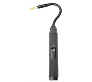 Зажигалка газовая ZIPPO Flex Neck, сталь, чёрная, 25x12x289 мм, в блистере